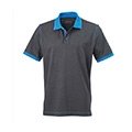 Polo bicolor para hombre