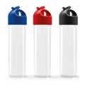 Botellas de agua de plástico