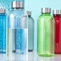 Botellas de agua de tritán