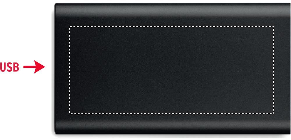 Derecha: 105x45 mm