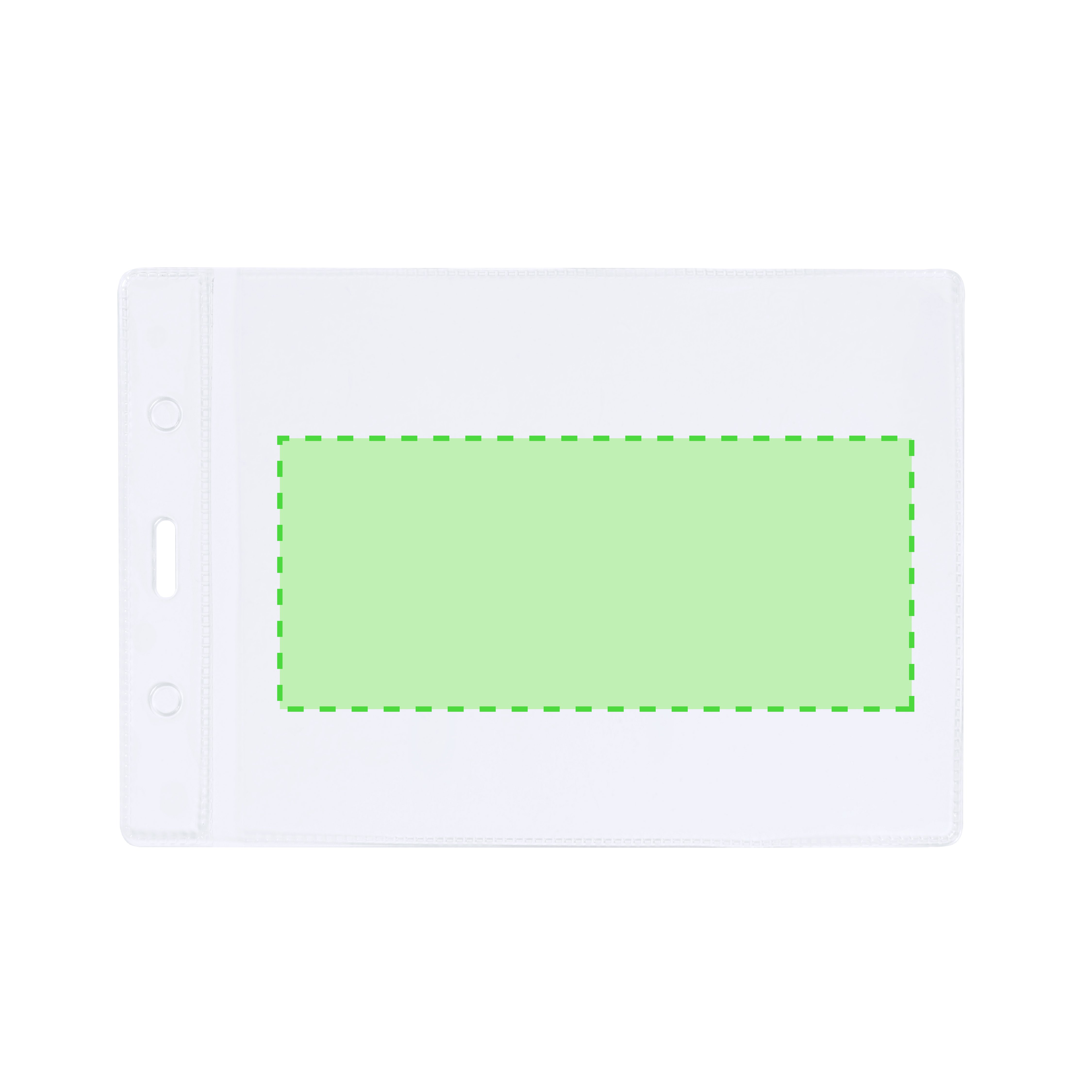 Frente: 140 x 60 mm