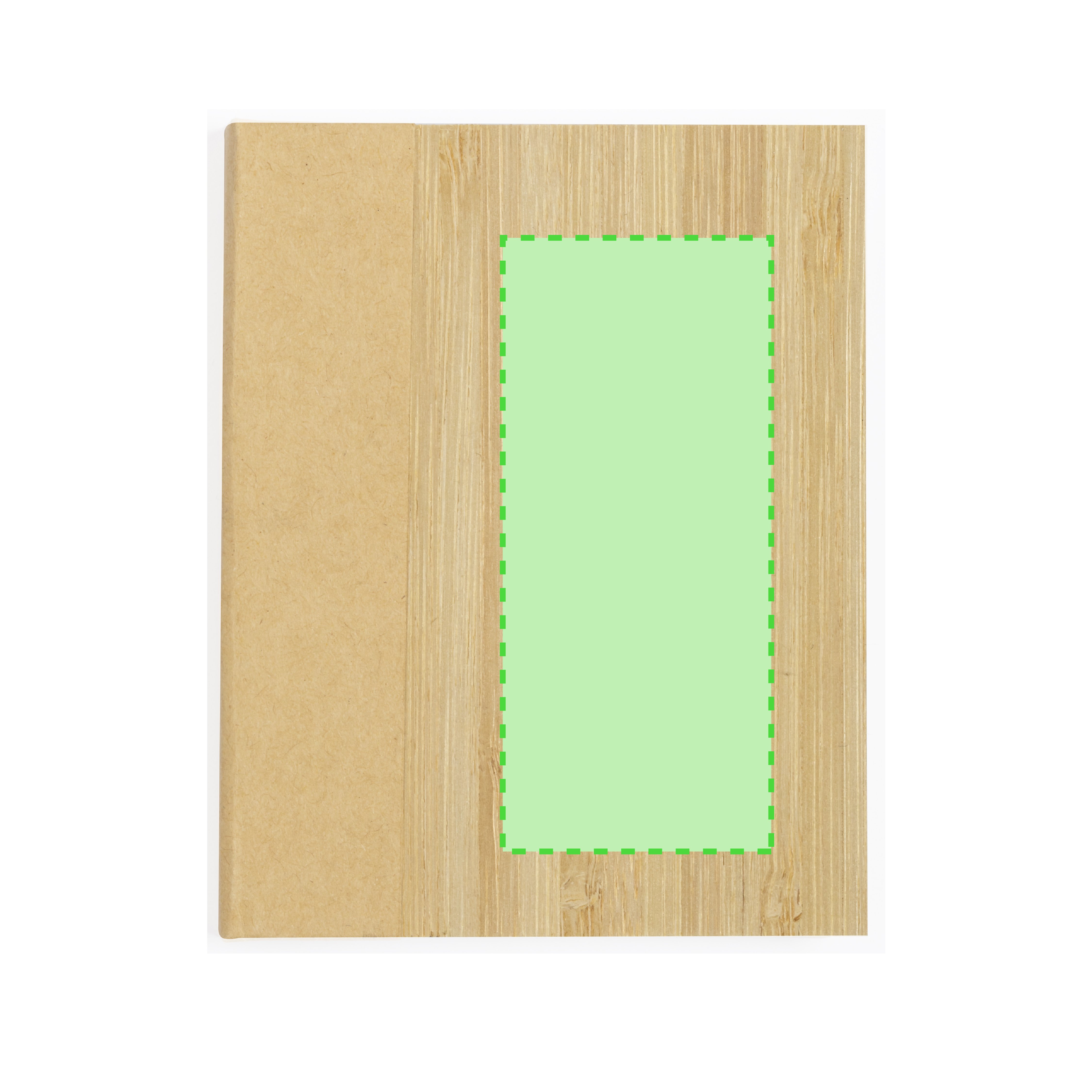 Frente: 35 x 80 mm