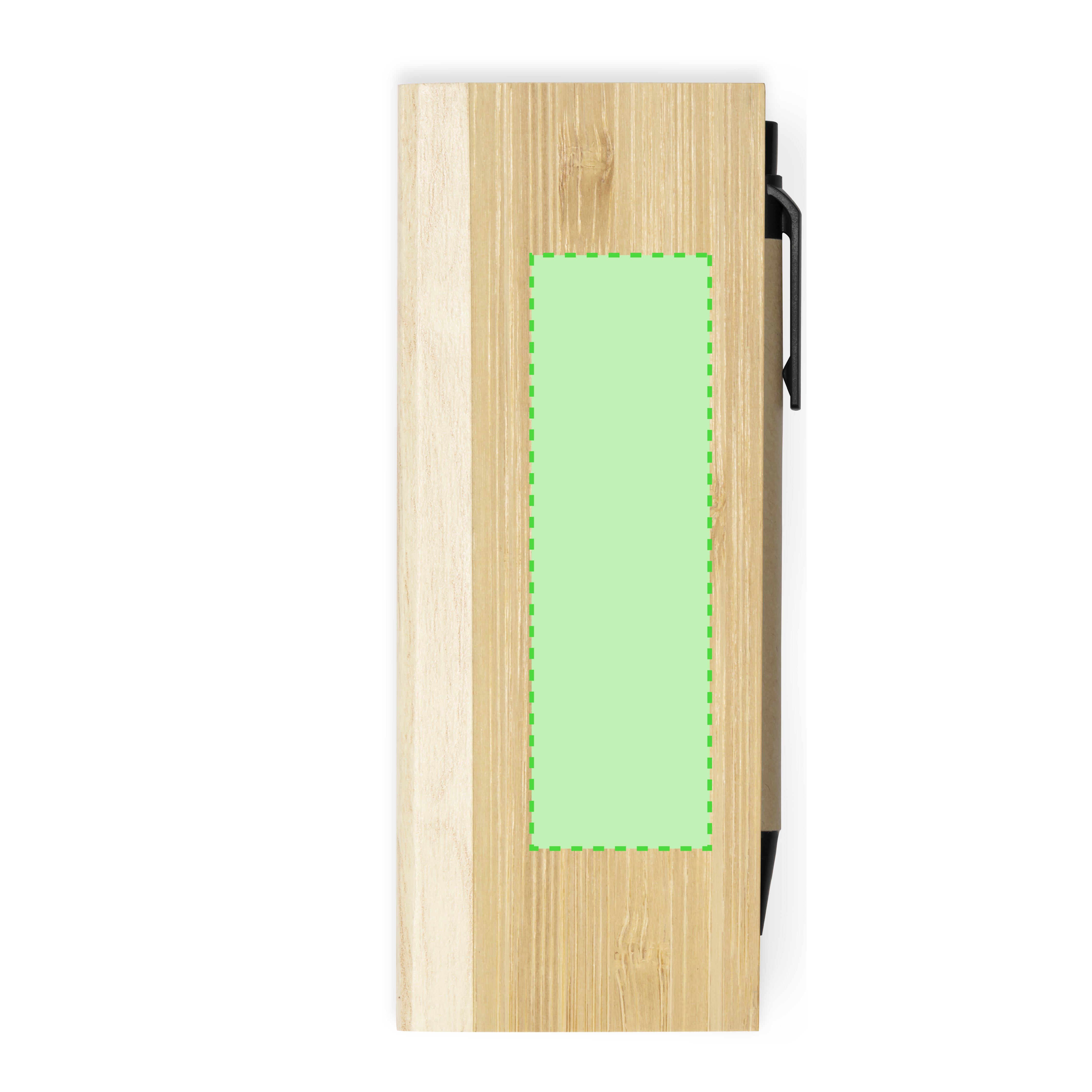 Frente: 100 x 20 mm