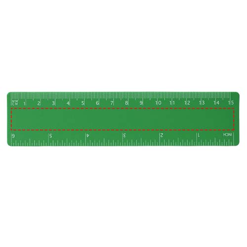 Frente: 152 x 15 mm