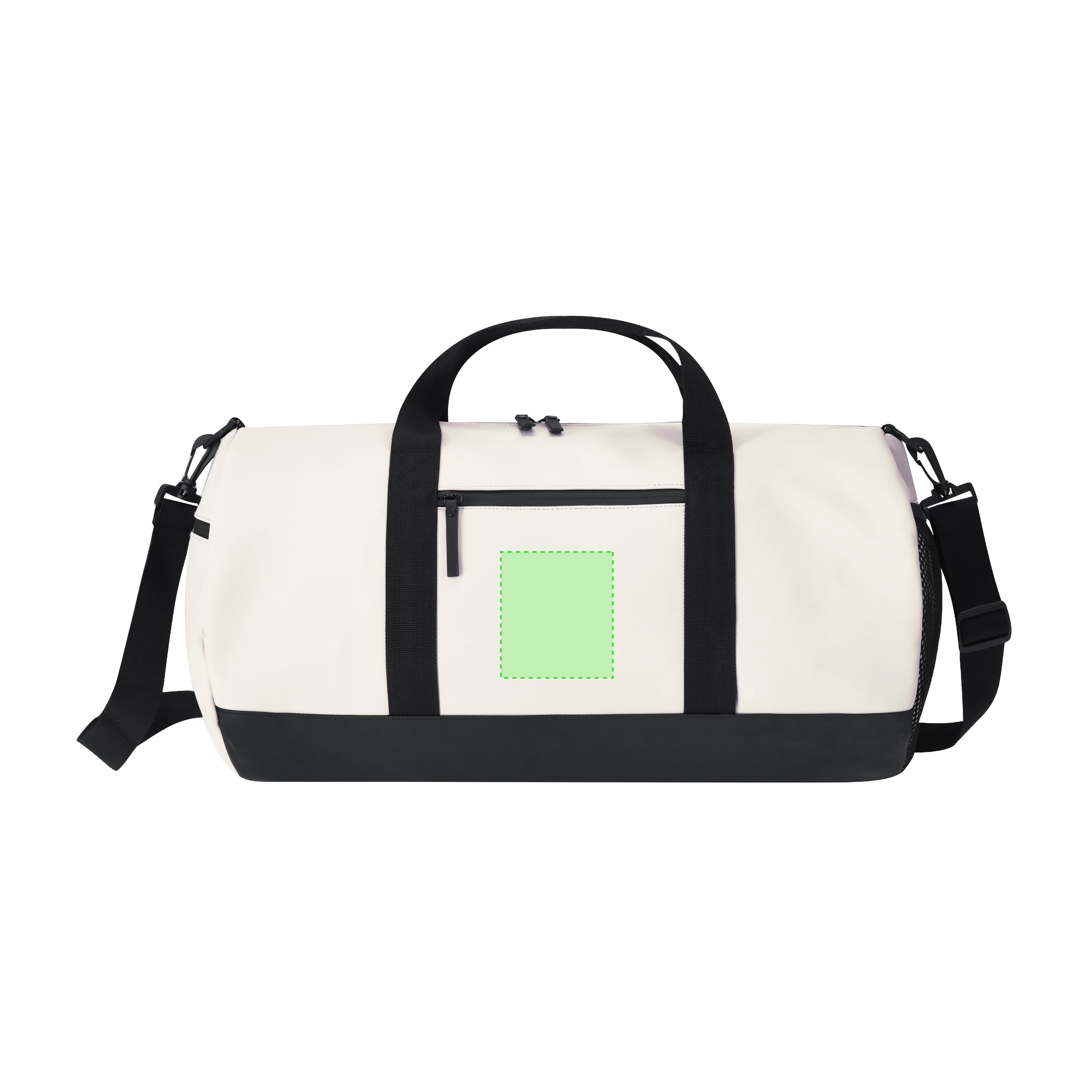 Frente: 90 x 80 mm