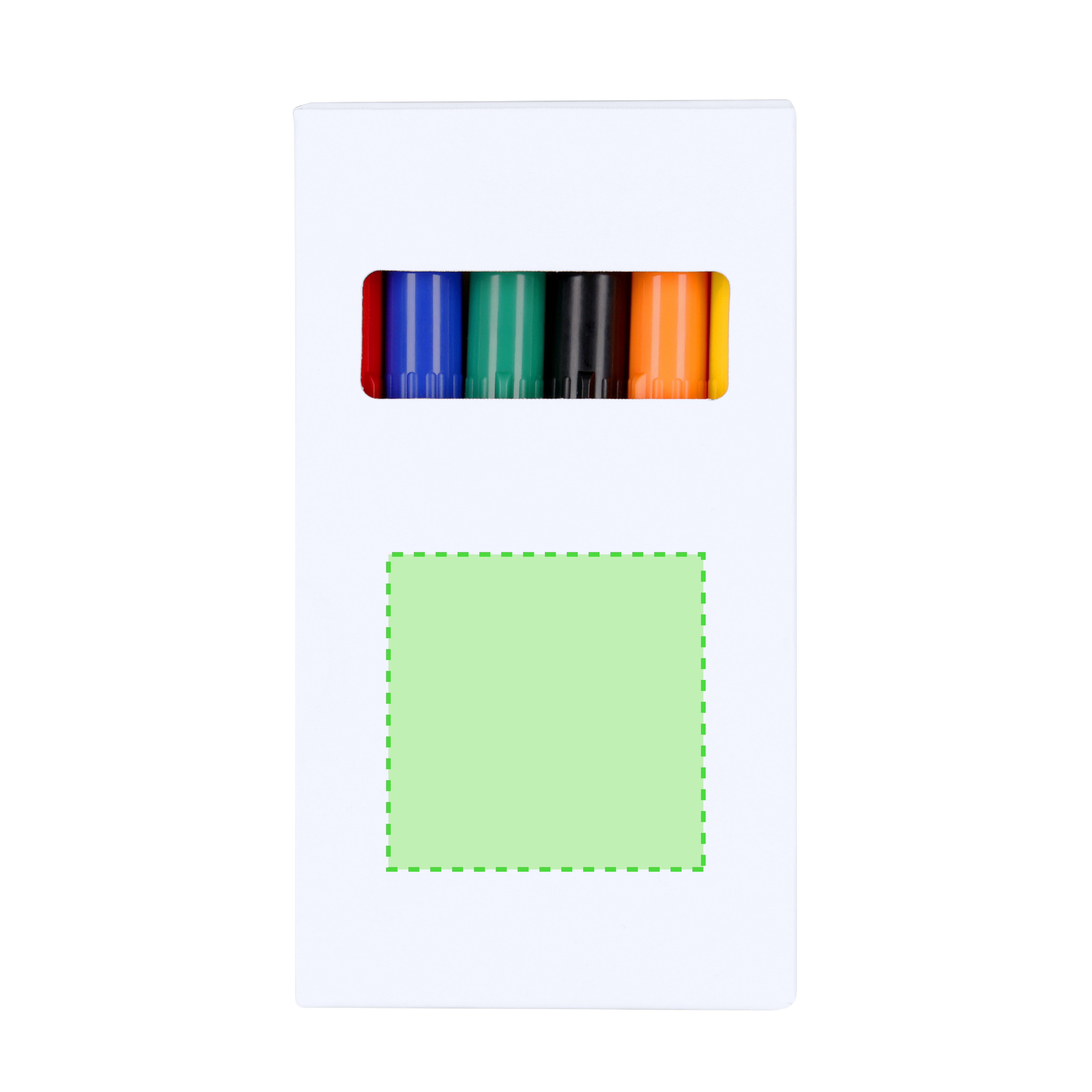 Frente: 50 x 50 mm