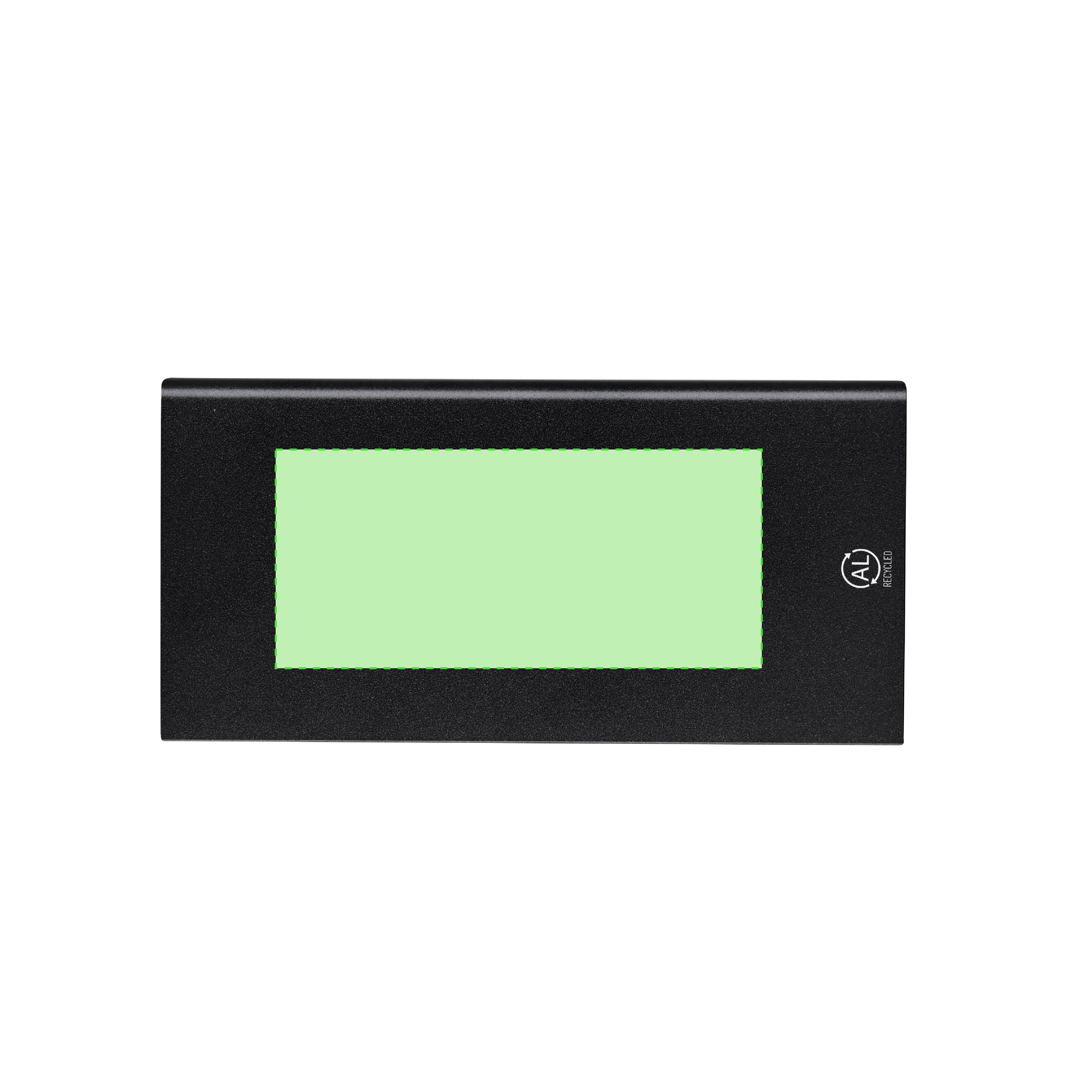 Frente: 45 x 100 mm