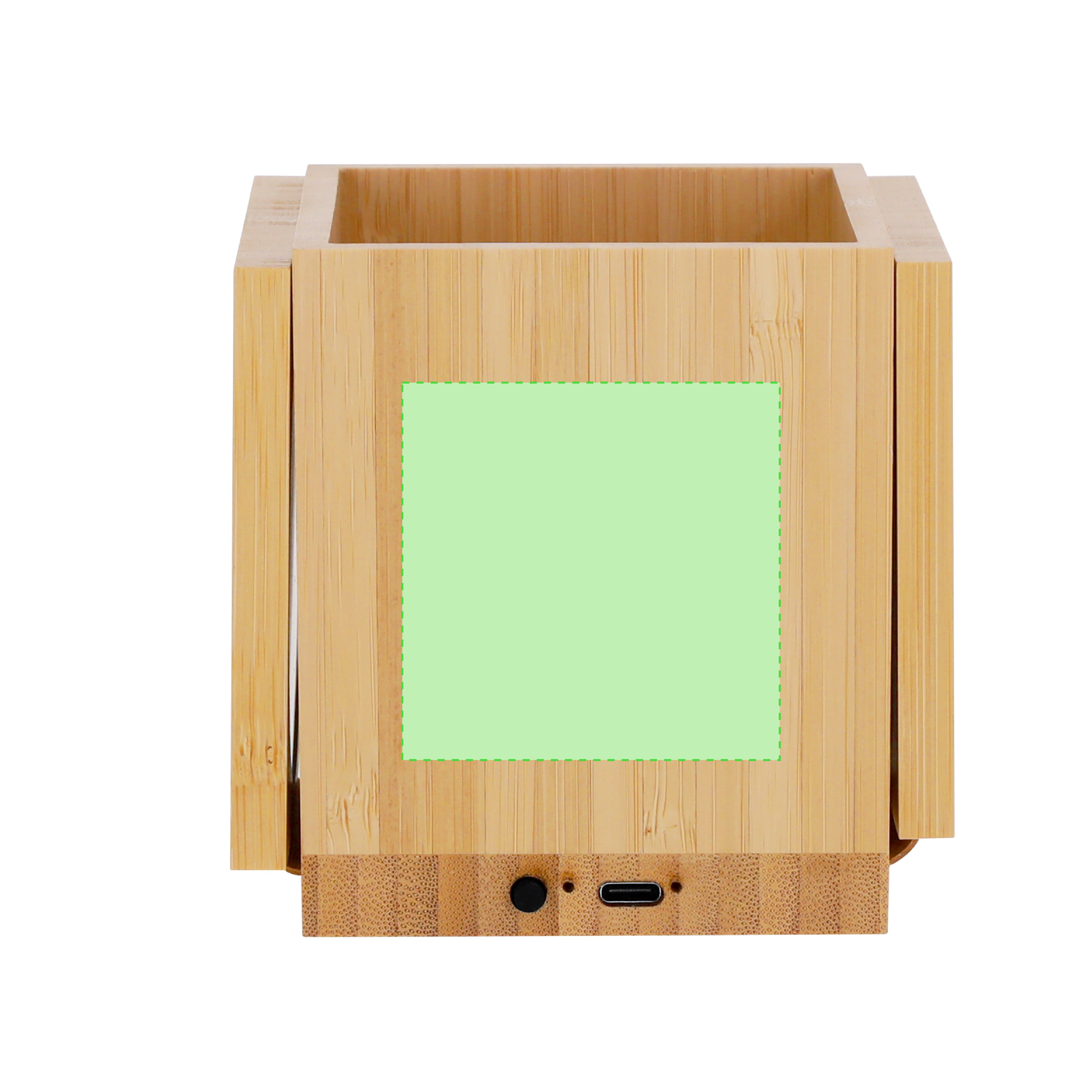 Frente: 60 x 60 mm