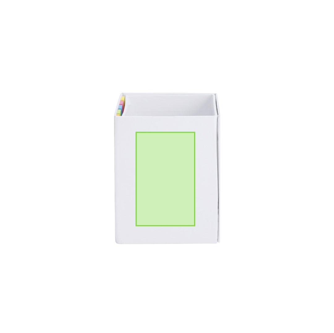 Frente: 80 x 50 mm