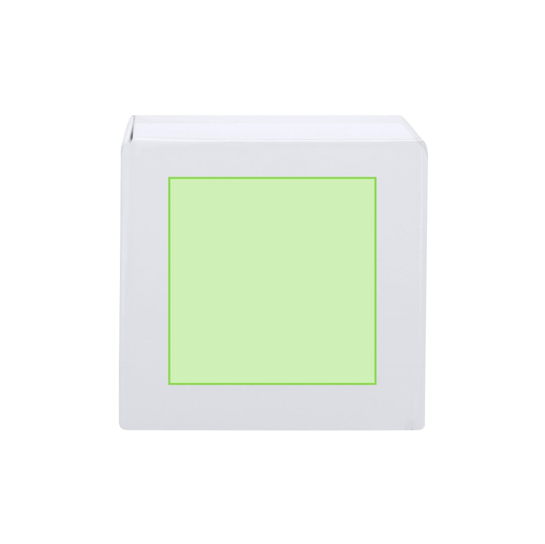 Frente: 65 x 65 mm