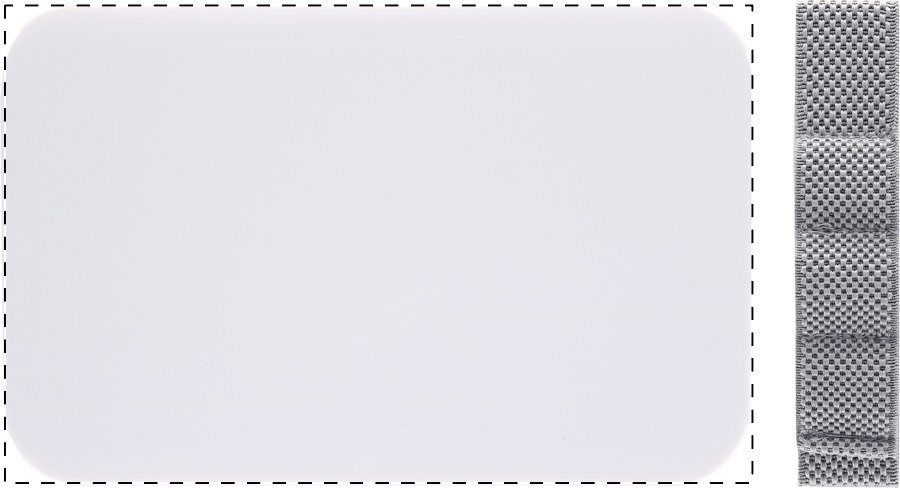 Frente: 187X121 mm