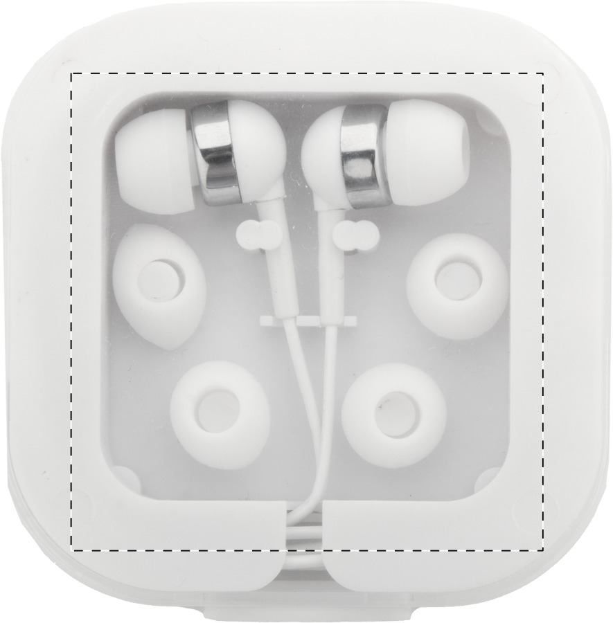 Frente: 65 x 65mm