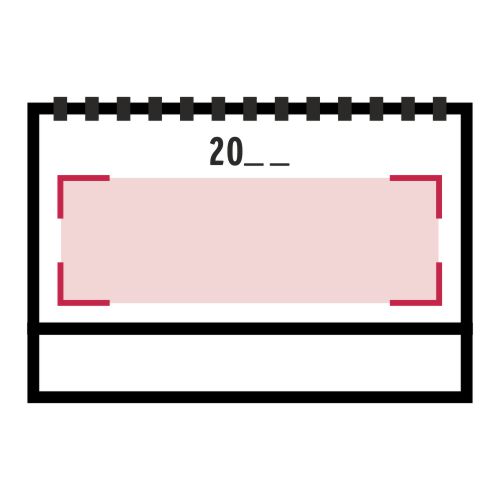 Frente: 280 x 70 mm