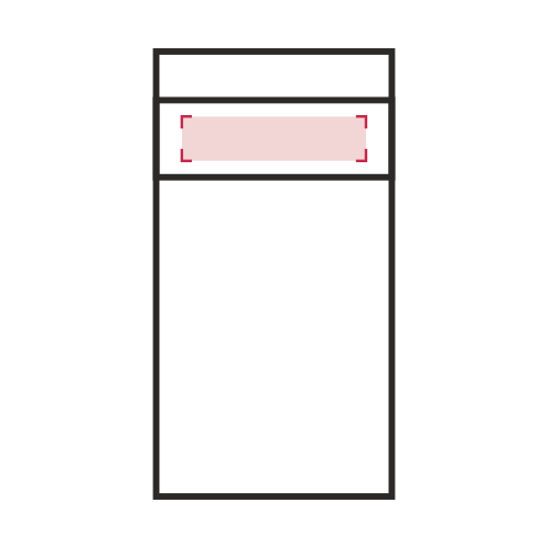 Frente: 350 x 450 mm