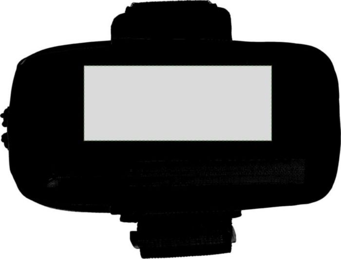 Frente: 100 x 40 mm