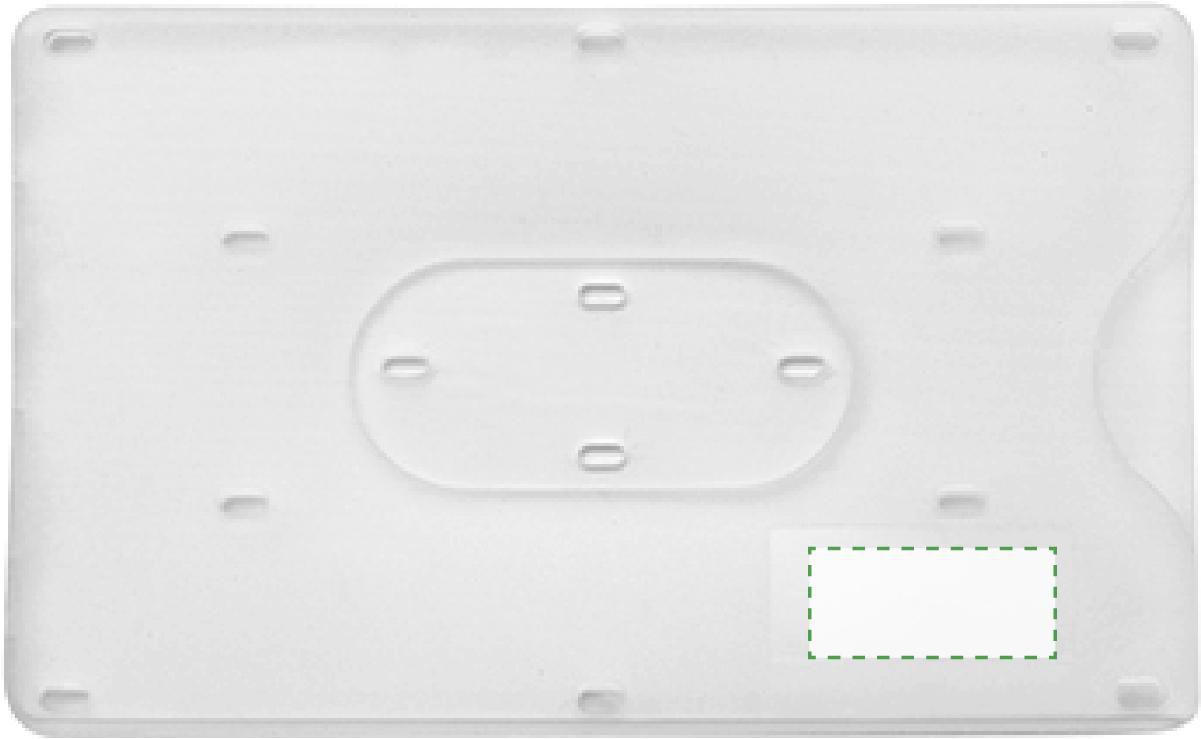 Frente: 18mm x 8mm