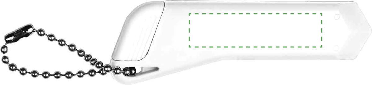 Frente: 40mm x 10mm