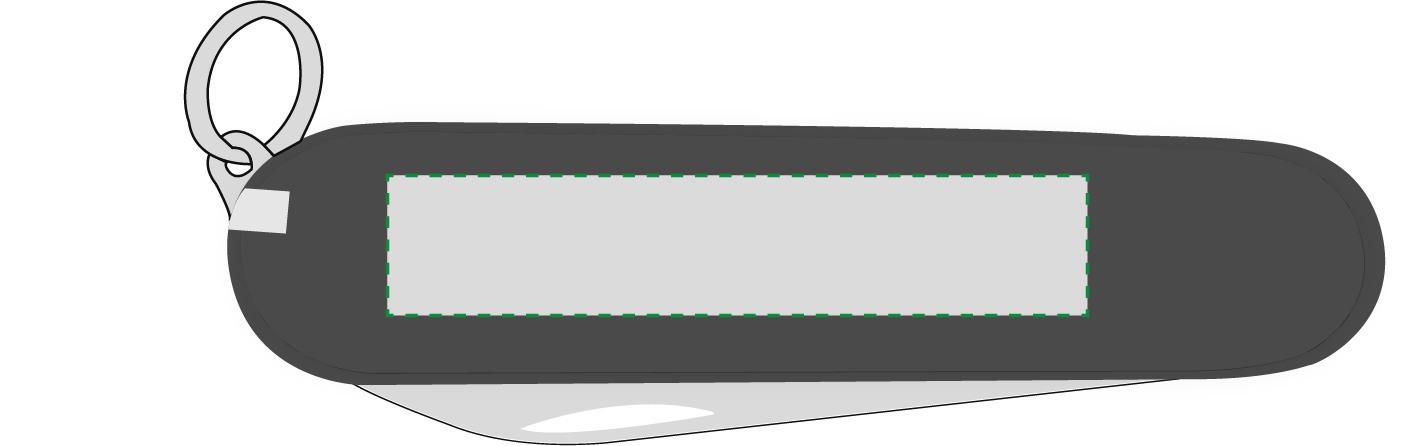 Frente: 50mm x 10mm