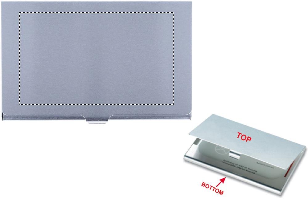 Frente: 75x45 mm