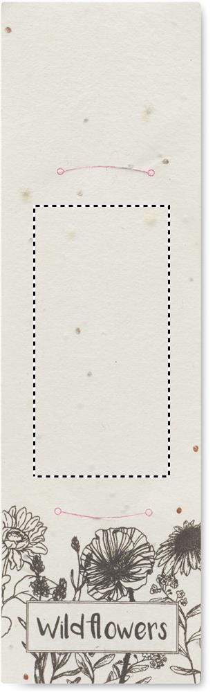 Frente: 40 x 80mm