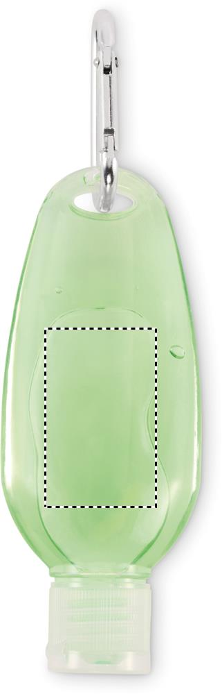 Frente: 25x40 mm
