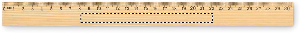 Frente: 140x10 mm