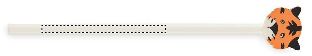 Frente: 80x5 mm