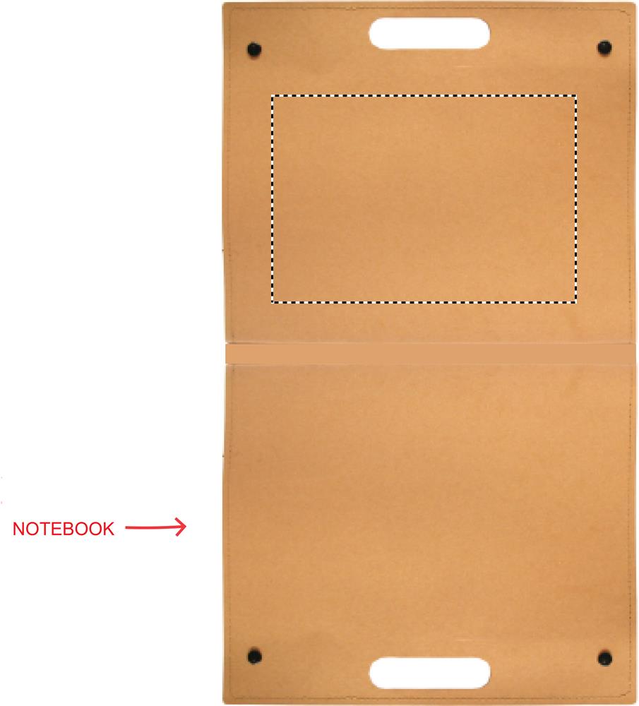 Frente: 250x170 mm