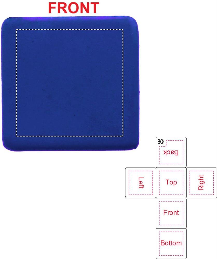 Frente: 35x35 mm