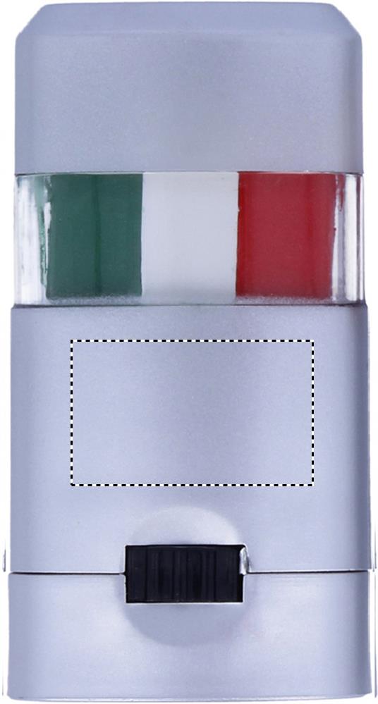 Frente: 25x15 mm