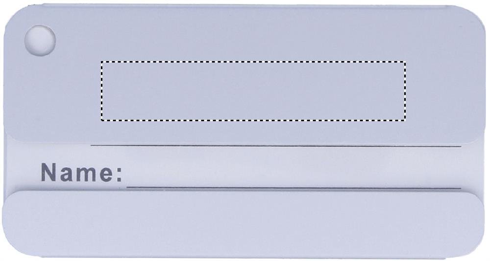 Frente: 50x10 mm