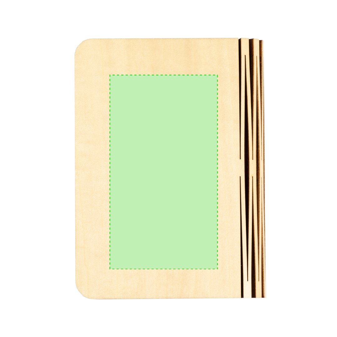 Dorso: 90 x 50 mm