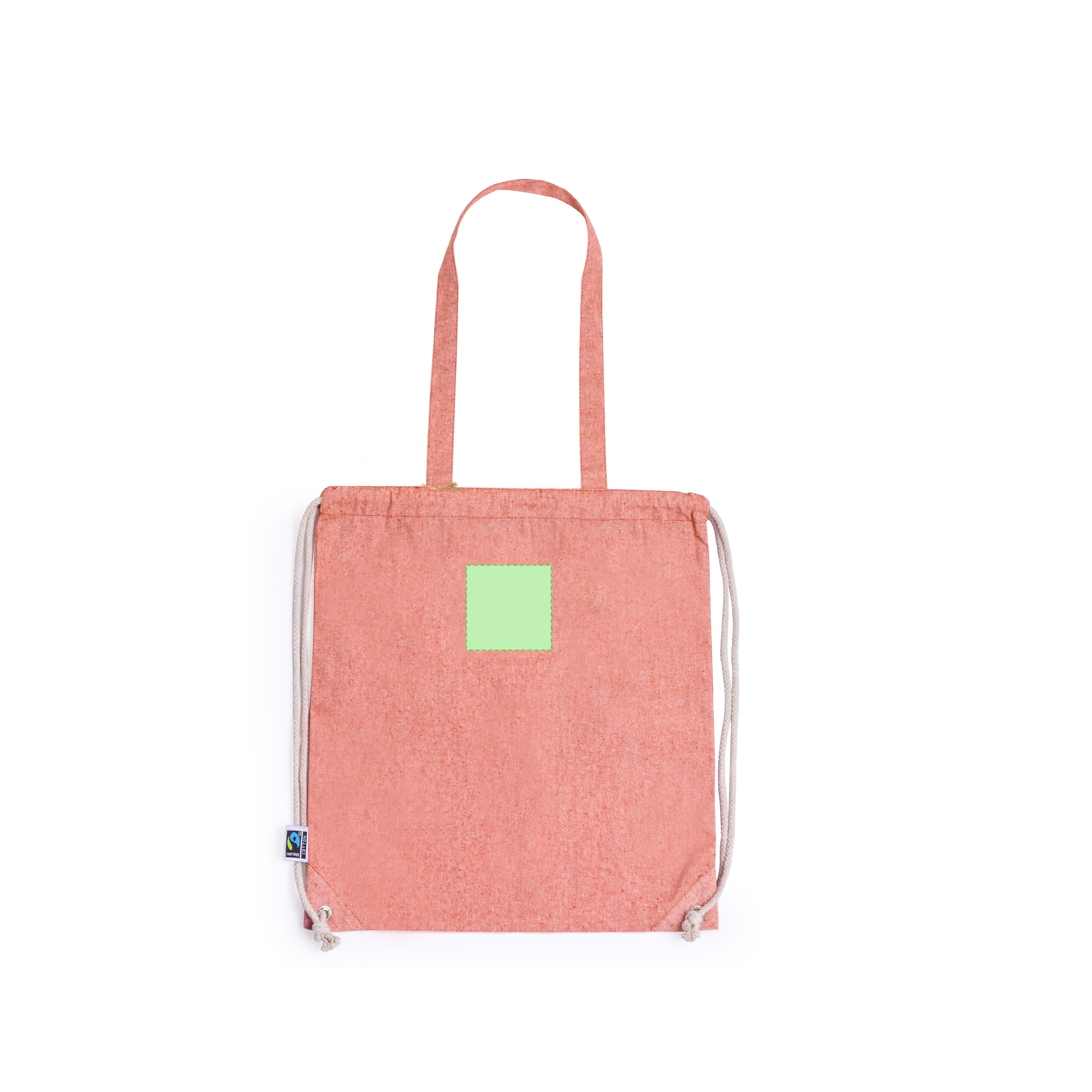 Dorso: 80 x 80 mm