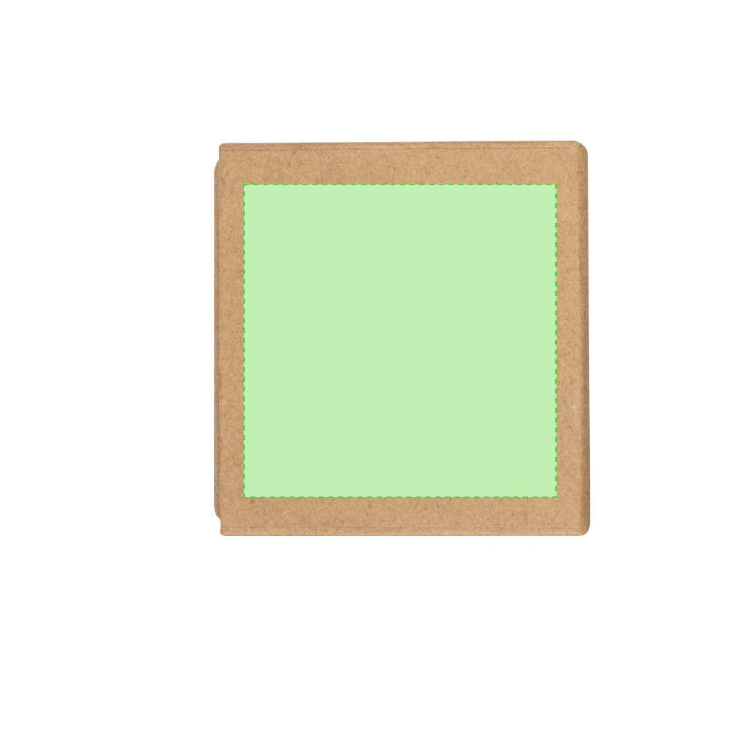 Dorso: 60 x 60 mm