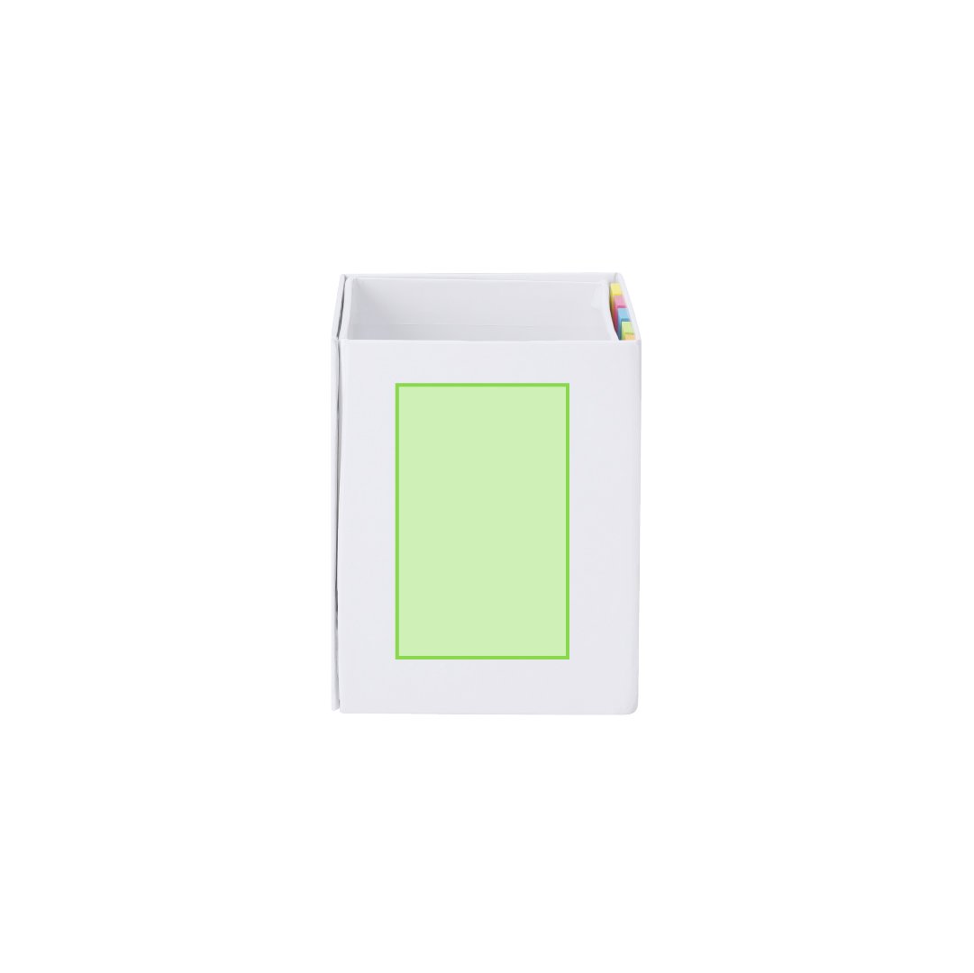 Dorso: 80 x 50 mm