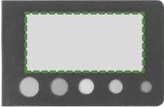 Dorso: 60mm x 30mm
