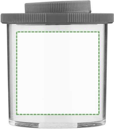 Dorso: 40mm x 40mm