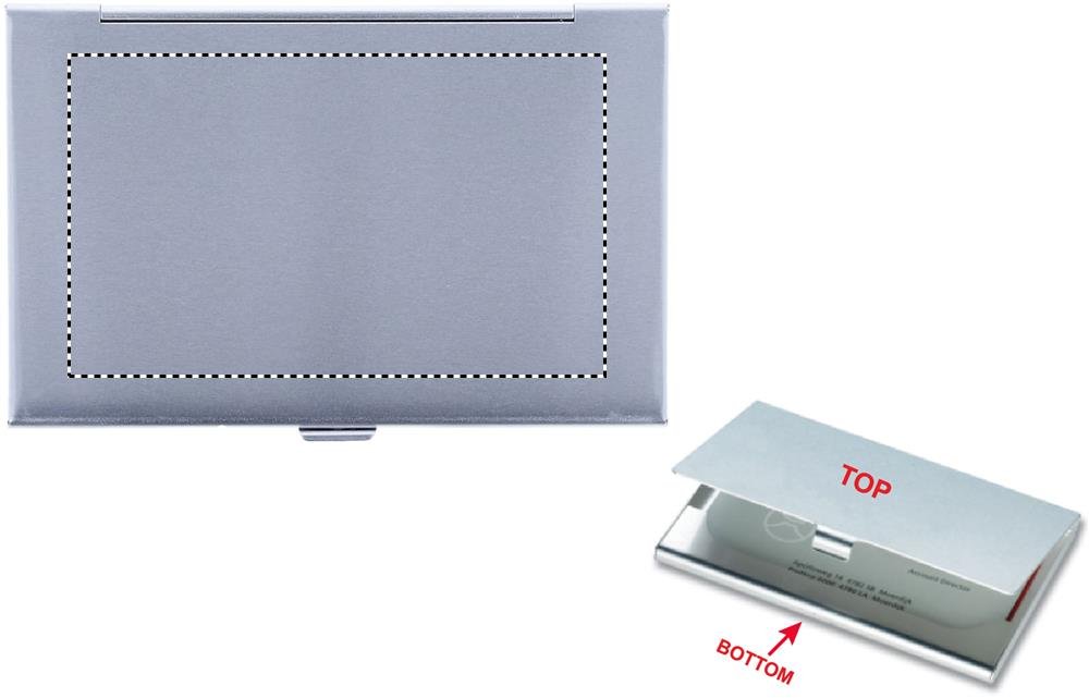 Dorso: 75x45 mm