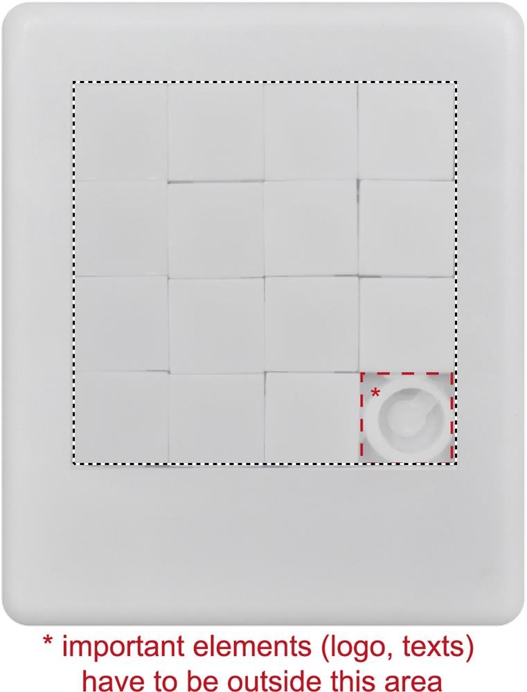 Dorso: 55x55 mm