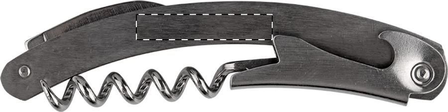 Izquierda: W:25 mm x H:8 mm x D:0 mm