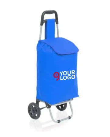 Carrito de Compras Max colorido en poliéster 600D con ruedas resistent