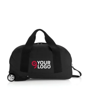 Bolsa de viaje con ruedas Basic 50L de poliéster 300D con ruedas resis