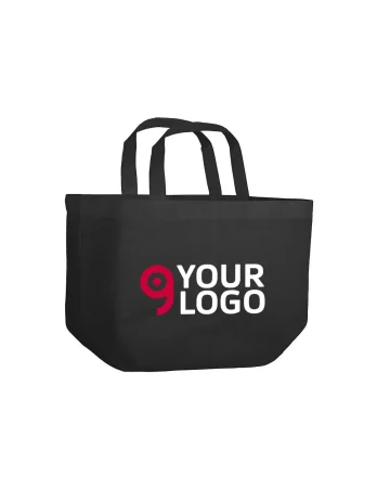 Bolso shopper Divine en TNT 80g, grande, asas largas, 51x32x20