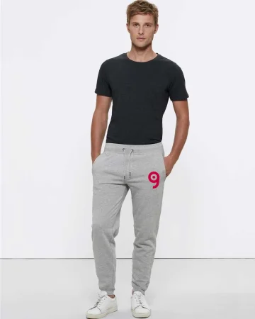 Pantalones Stanley Steps hombre, algodón orgánico, corte medio, 300g/m