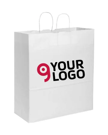 Comprador de papel 90 g con asa retorcida