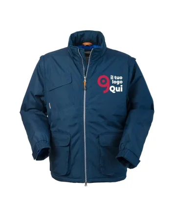 Chaqueta acolchada para hombre Dover a prueba de viento