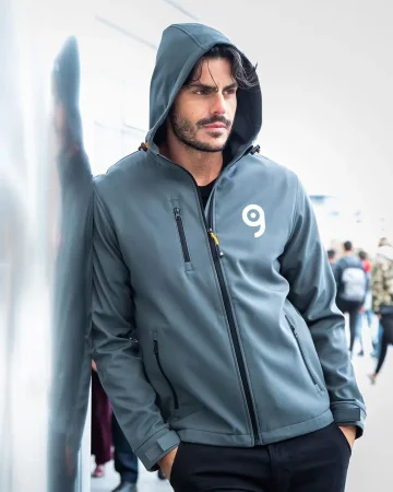 Chaqueta Softshell para Hombre Innsbruck, Transpirable 200g/m²
