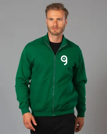 Sudadera con cremallera larga Modena hombre fabricada en Italia, algod