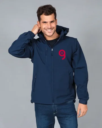Chaqueta Softshell Brunico de 3 capas, mangas desmontables