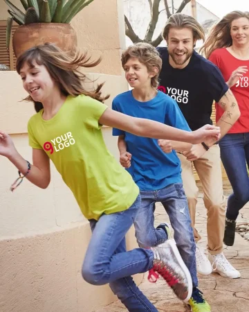 Camiseta chica 100% algodón orgánico Regular Fit